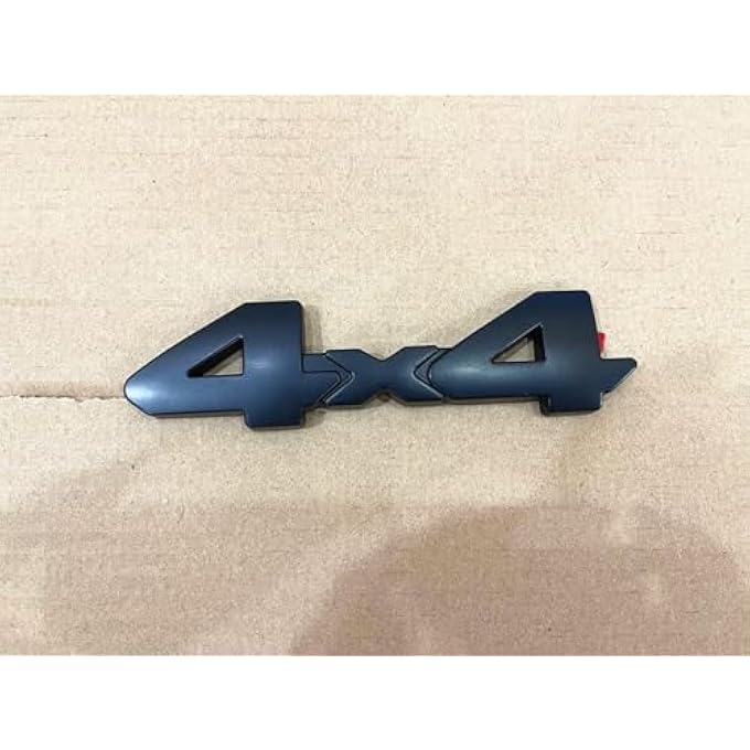 rayihni 2Pcs Fit For 20162020 Tacoma Sr V6 4X4 Blackout Emblem Overlay Kit Black Black 4X4 V6 - Image 2