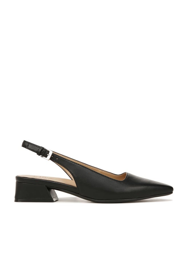 Naturalizer Womens Ginger Snip Toe Slingbacks Black 8.5 M - Image 1
