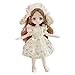 bositigo Anime BJD Doll 17 SD Dolls 9 Inch 18 Ball Jointed Doll DIY Toys with Clothes Outfit Shoes NonAdjustable Hair MakeupBest Gift for Girls Kids Children Rita - Image 2