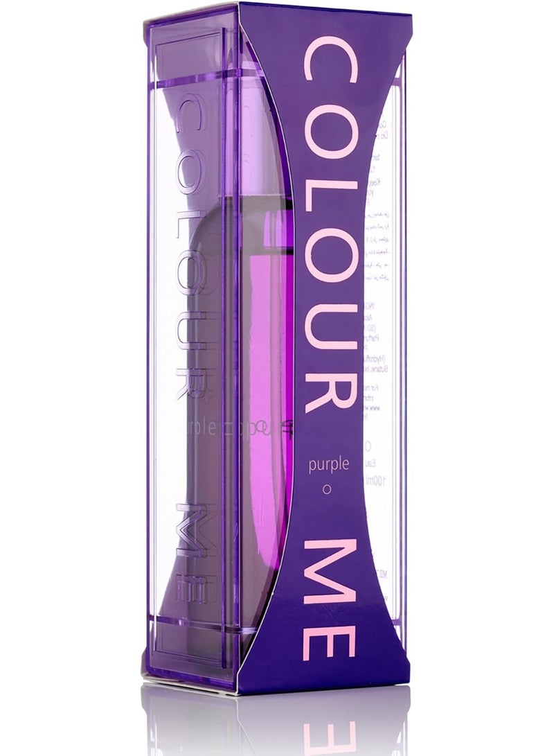 COLOUR ME Purple Eau de Parfum for Women 100ml - Image 2