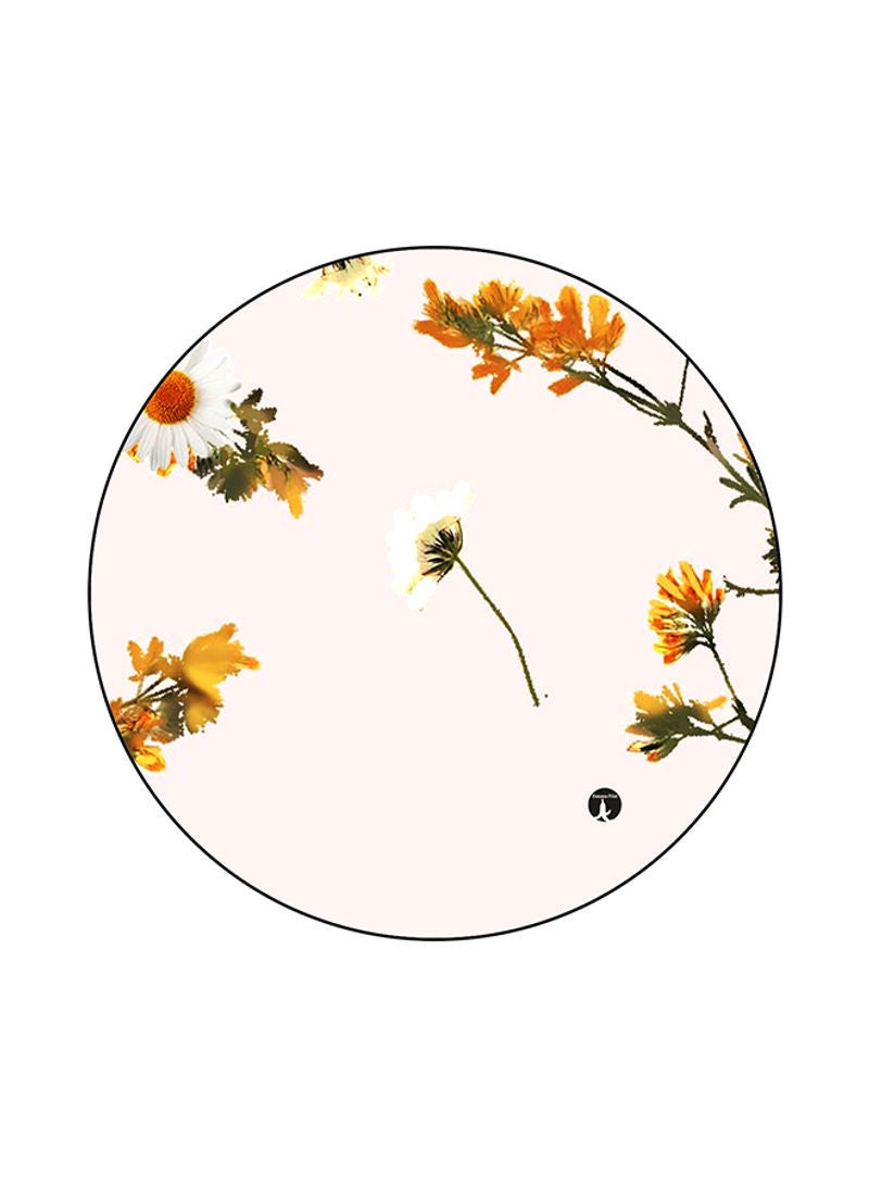 RKN Flowers Printed Mouse Pad Multicolour