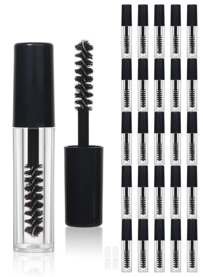 COSIDEA 26pcs 0.8ml Black mini Empty mascara tubes containers castor oil wands 1ml caster oil tube packing sample size - Image 1