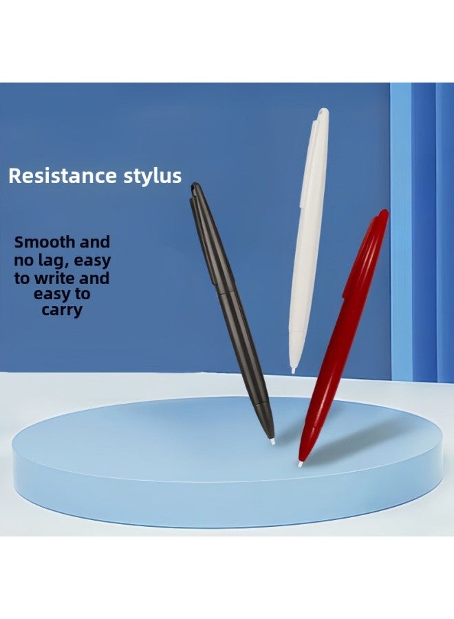 NDS Large Plastic Game Machine Resistance Pen. Suitable For Nintendo Touch Touch Touch Pen. Handwriting Board Stylus-Color:Red  - Image 2