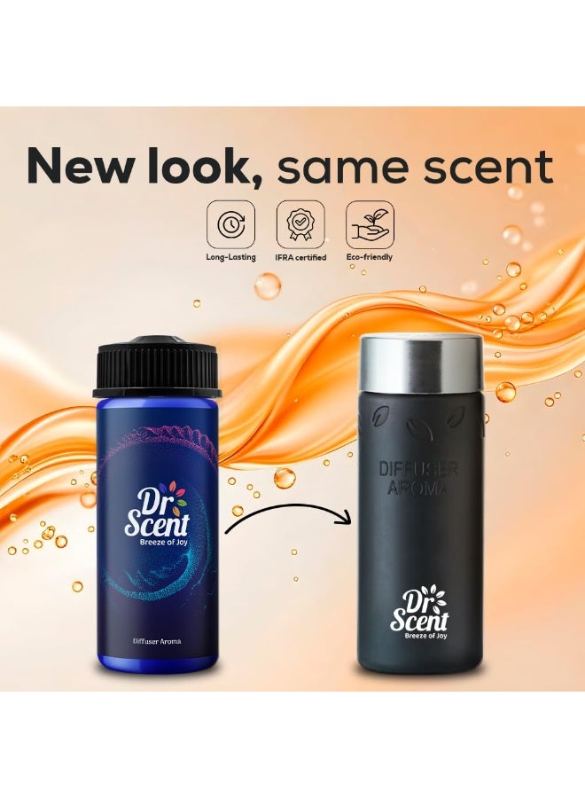 دكتور سينت زيت عطري فاخر د. لويس من د. سنت نسيم الفرح | صنع في المملكة المتحدة | مثالي للمكاتب والفنادق والمنازل والسبا | نفحات البرغموت والحمضيات والبرتقال الصقلي والجريب فروت والعنبر  مل - Image 5