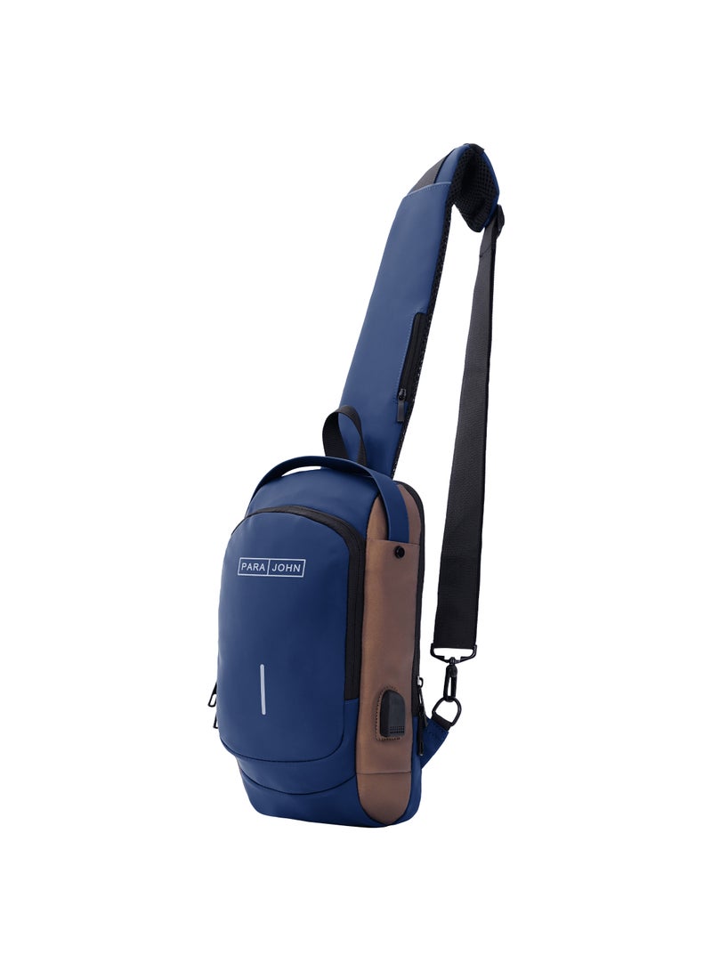 PARAJOHN Parajohn Anti theft Crossbody Sling bag,Shoulder Backpack,Lightweight Chest Daypack with USB Charging Port  - Image 1