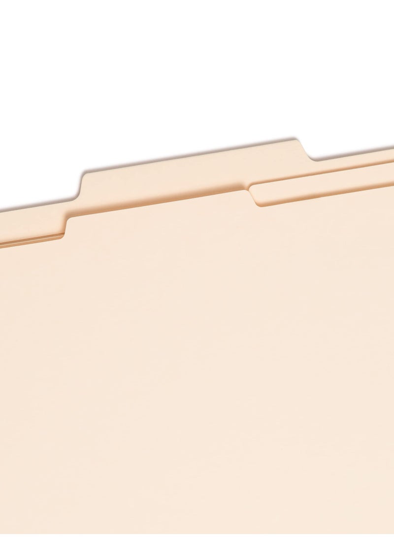 Smead Smead Classification File Folder, 2 Dividers, 2" Expansion, 2/5-Cut Tab, Legal Size, Manila, 10 per Box (19000)  - Image 3