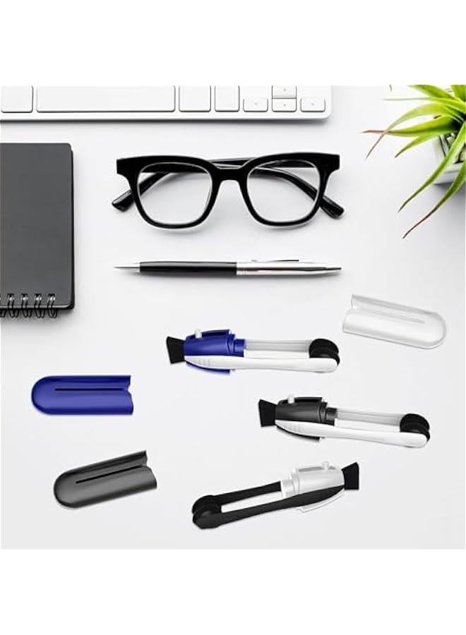 موكسو مظف ظارات م الميكاكوز، أداة تظيف زجاج الظارات، مجموعة تظيف عدسات الظارات  تقية مايكاير كروية فعالة ومتية، تظيف الظارات  500 استخدام، عوة م 3 قطع - Image 2