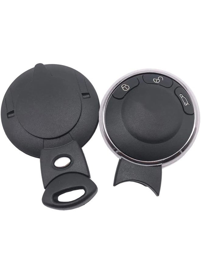 Arruweer 3 Buttons Key Fob Shell Case Fit for BMW Mini Cooper 2007-2014 Keyless Entry Remote Control Car Key Fob Cover Housing (1) - Image 5