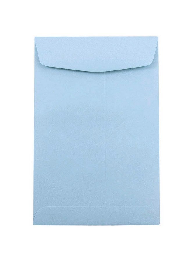 JAM Paper 6 X 9 Open End Catalog Premium Envelopes Pastel Baby Blue 10Pack - Image 1
