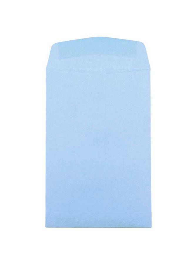 JAM Paper 6 X 9 Open End Catalog Premium Envelopes Pastel Baby Blue 10Pack - Image 2
