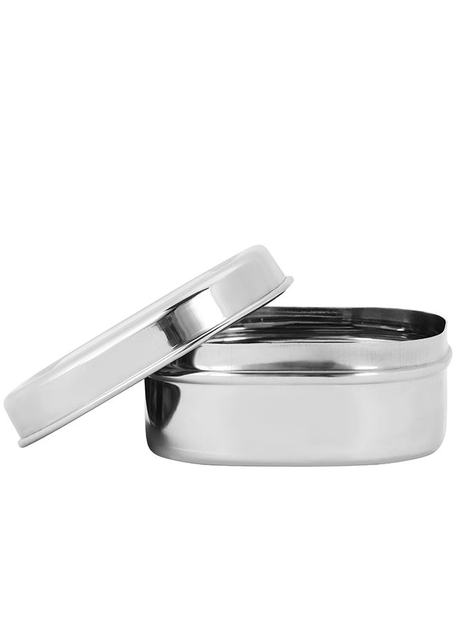 Royalford 9 CM Stainless Steel Square Dabba- RF11700 Premium-Quality, 100% Food-Grade, BPA-Free, Leak-Proof, Airtight Container to Keep Food Fresh - Image 2