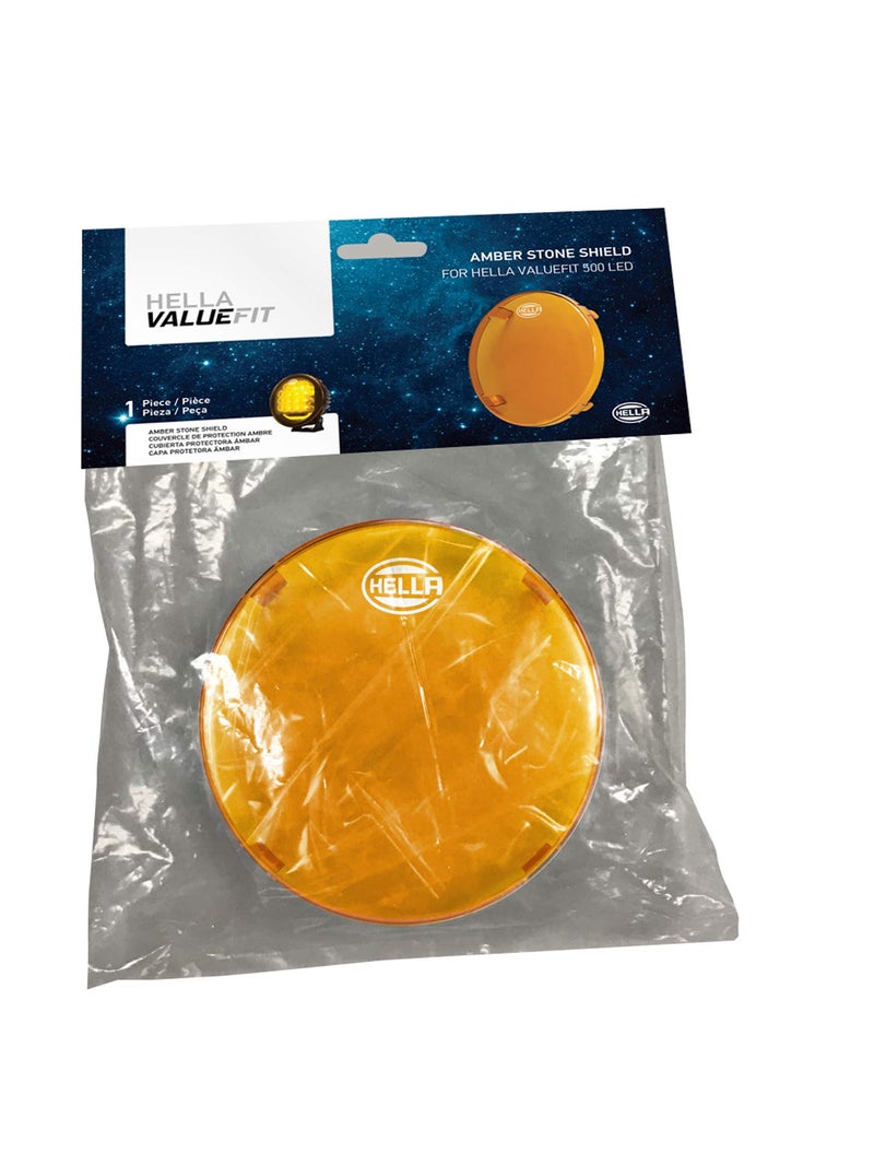 HELLA غطاء ضوء القيادة البرتقالي Hella 358116991 6" لــ 500 LED - Image 2