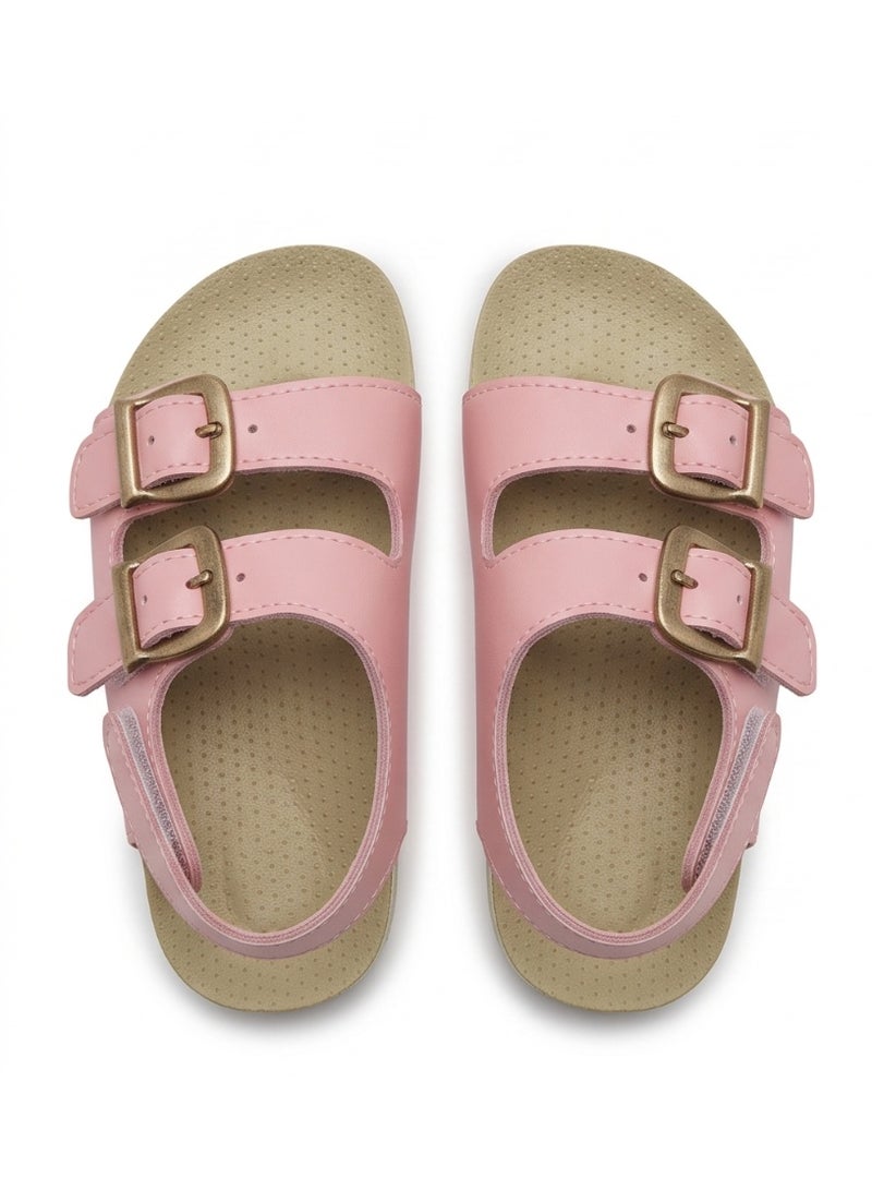 OG Orthopedic Sandals with Secure Back Strap, Adjustable Double-Buckle Summer for Kids, Anti-Slip Sole - Image 3