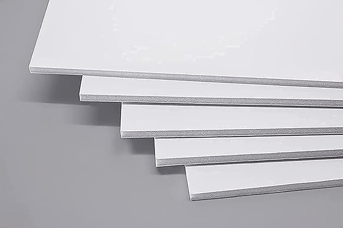 ARS (4 Pcs) A3 White Foam Board (29.7×42 cm) | 5mm Thick | Polystyrene Foam Board | Core Backing Boards | for Model Making | Mounting Photos | Presentations | Arts Crafts Projects - Image 1