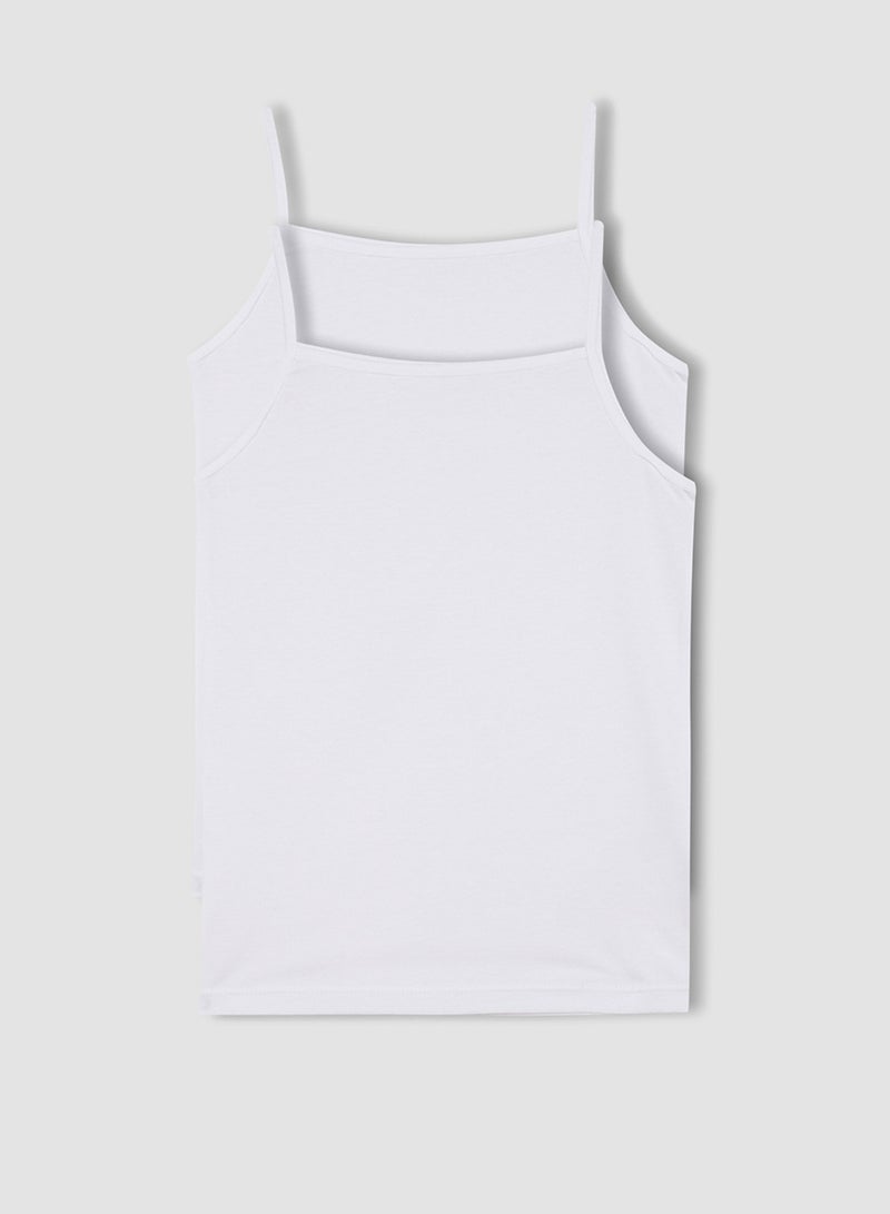 DeFacto 2-Pack Basic Plain Undershirts  - Image 1