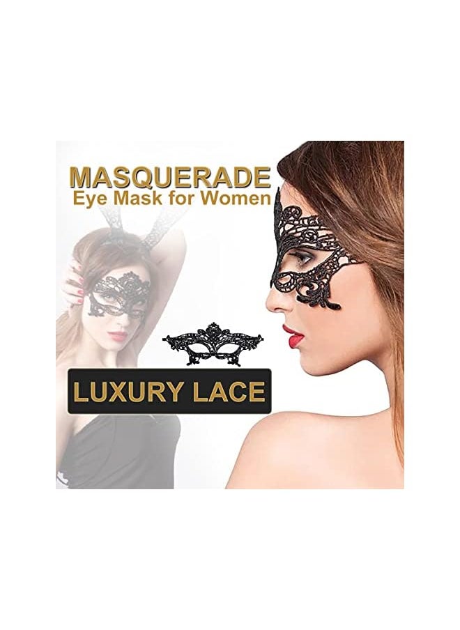 The Bros Masquerade Mask for Women Shiny Rhinestone Venetian Party Prom Ball Metal Mask  - Image 3