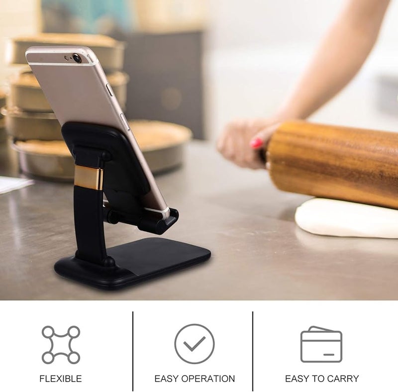 Adjustable Portable Phone Stand Holder for Desk Desktop Office Travel Non Slip Design - Image 5