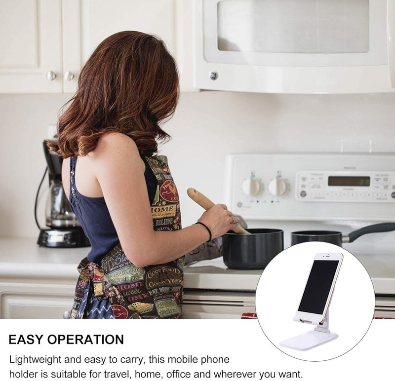 Adjustable Portable Phone Stand Holder for Desk Desktop Office Travel Non Slip Design - Image 4