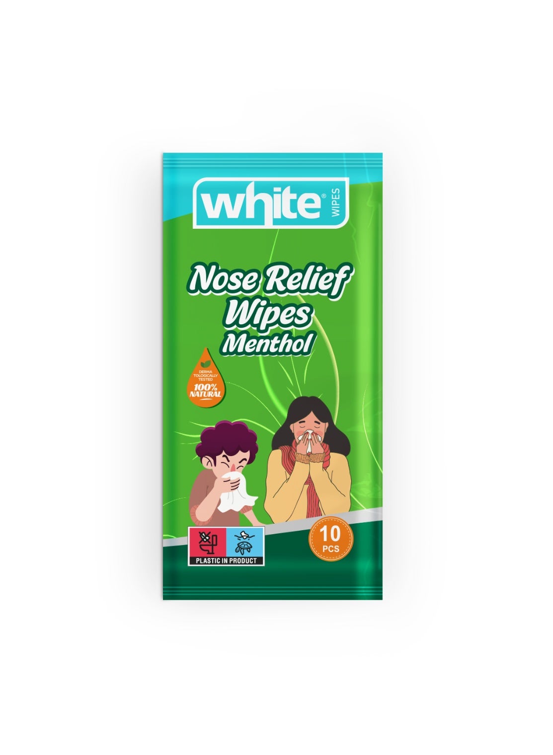 سعر ومواصفات White مناديل جيب بيضاء بالنعناع 10 قطع (ZFFB59702C60EE96F9A87Z) على Noon EG