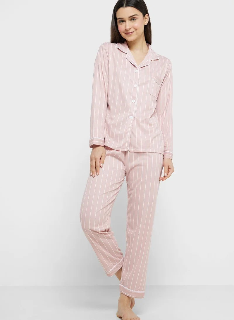 Ginger Printed Pyjama Set
