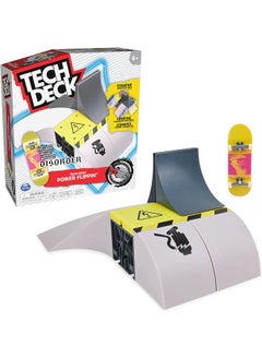 Tech Deck Tech Deck, Power Flippin, X-Connect Park Creator, Customisable and Buildable Ramp Set with Exclusive Fingerboard, Kids Toys for Boys and Girls Ages 6 and up  - Image 1