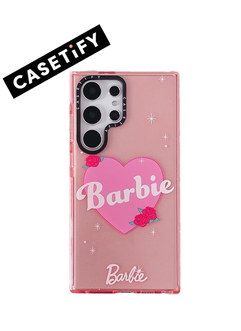 Casetify - Samsung Galaxy S23 Ultra 'Barbie Pink Charm' Case - Image 1