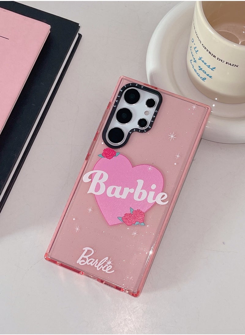 Casetify - Samsung Galaxy S23 Ultra 'Barbie Pink Charm' Case - Image 1