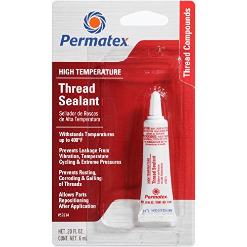 Permatex 59214-12PK High Temperature Thread Sealant, 6 ml (Pack of 12) - Image 3