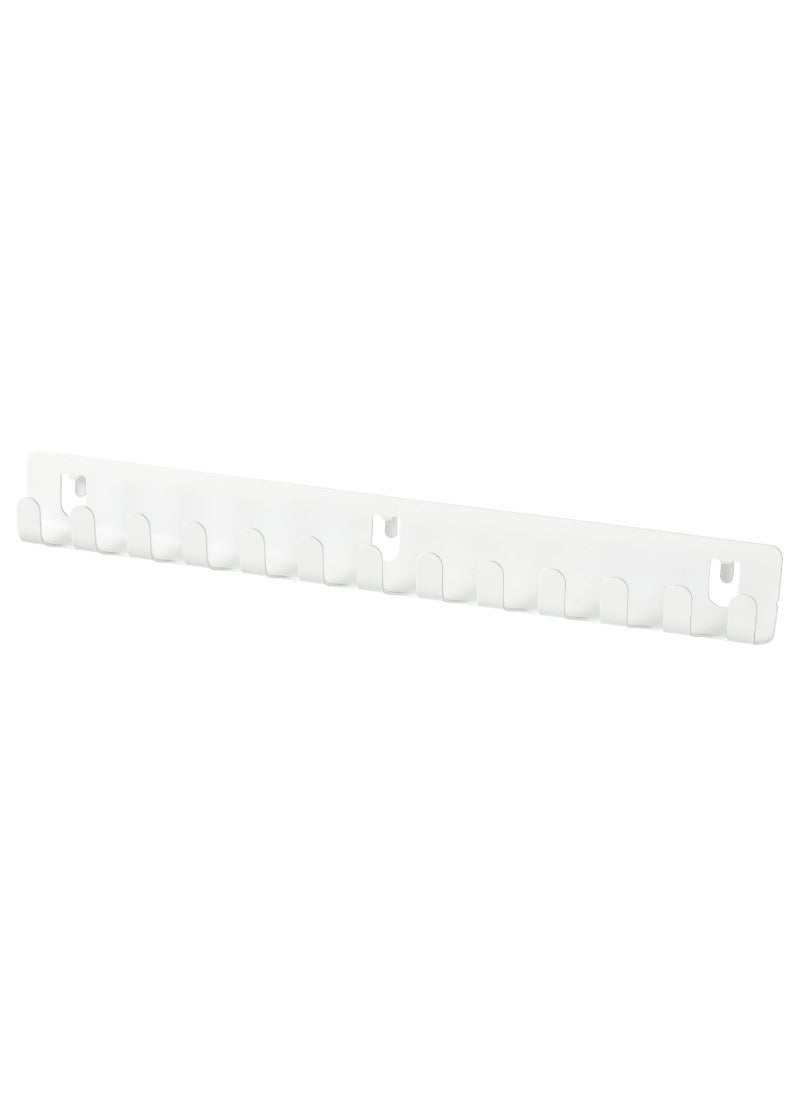 Hook Rack For Pegboard, White 