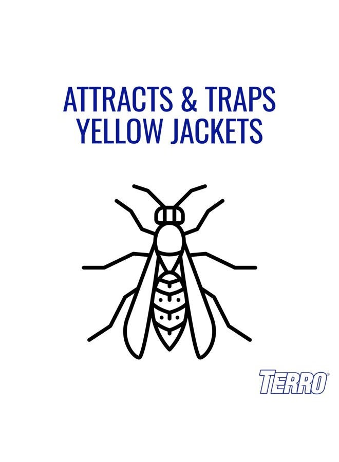 Terro Woodstream Safer Brand Victor M362 PoisonFree Reusable Yellow Jacket Flying Insect Trap - Image 2