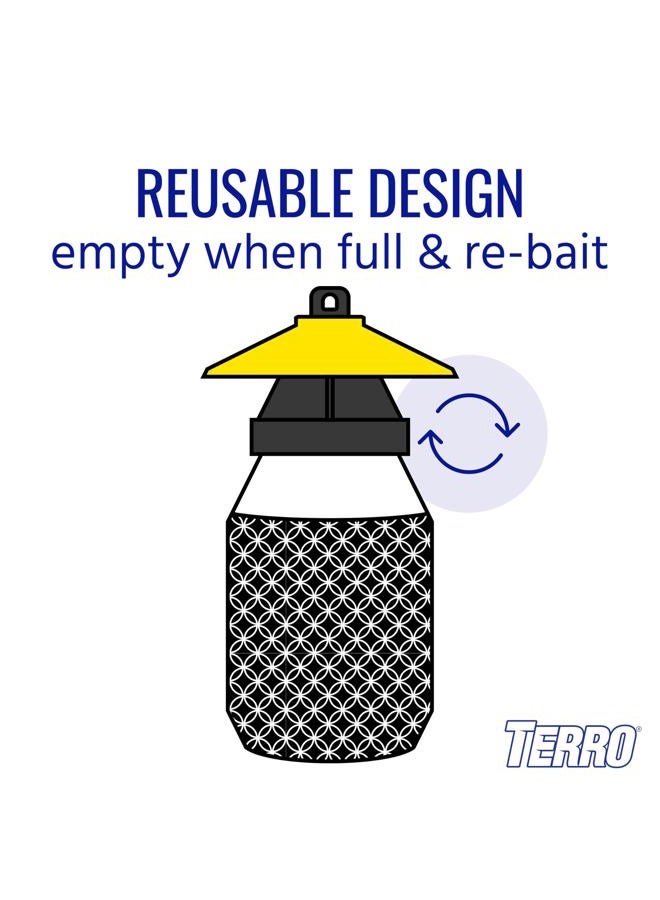 Terro Woodstream Safer Brand Victor M362 PoisonFree Reusable Yellow Jacket Flying Insect Trap - Image 5