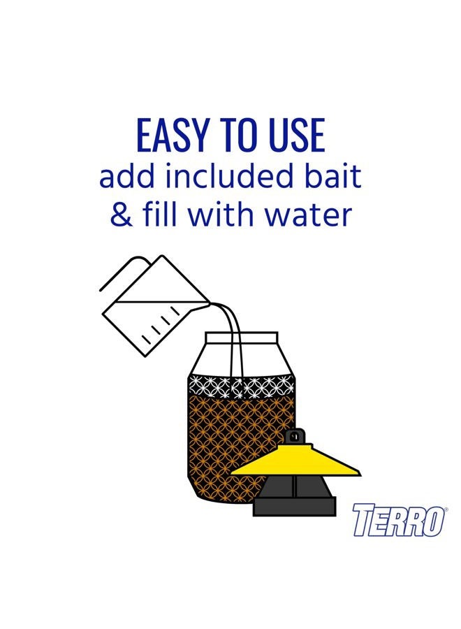 Terro Woodstream Safer Brand Victor M362 PoisonFree Reusable Yellow Jacket Flying Insect Trap - Image 3