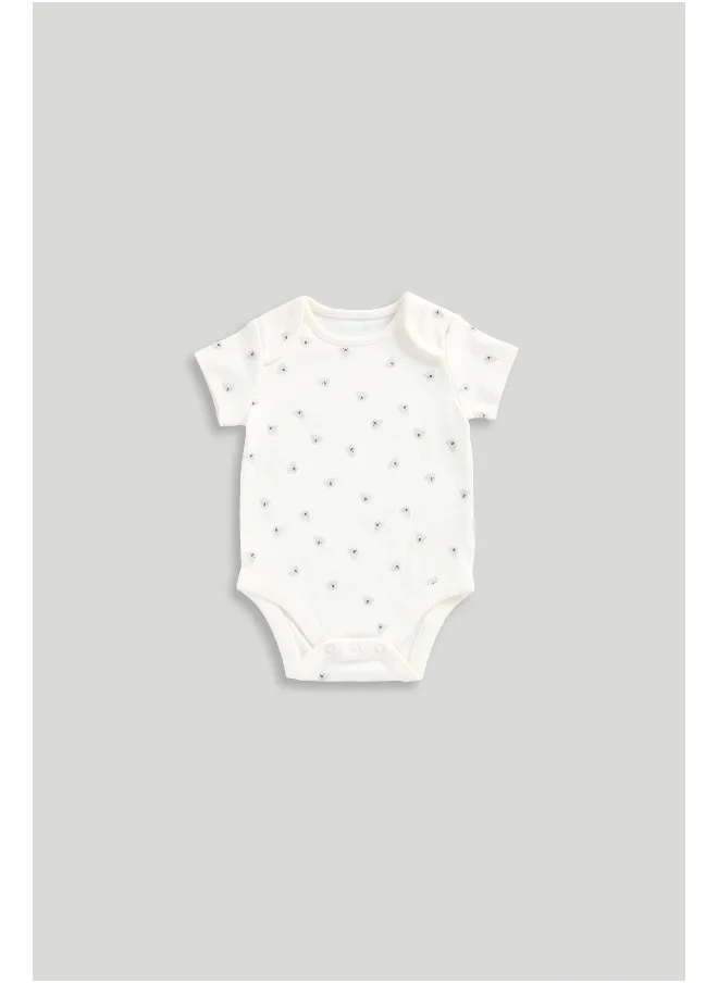 mothercare Short-Sleeved Bodysuits - 5 Pack
