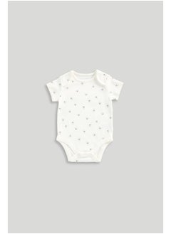 mothercare Short-Sleeved Bodysuits - 5 Pack  - Image 4