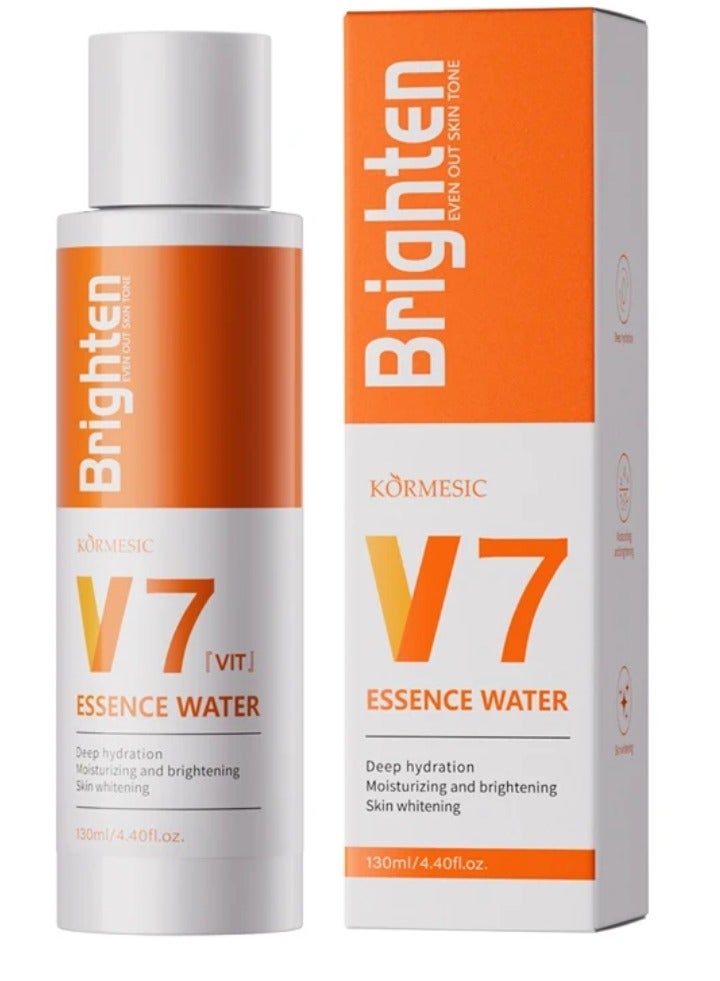 V7 Essence Water 130ML Deep Hydrating Moisturizing Brightening Whitening Essence Water for Women And Men