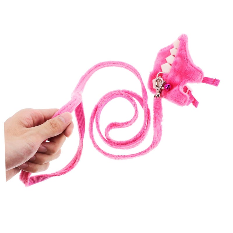 Ferret Walking Harness And Leash Vest For Squirrel And Other Small Animals Lightweight Comfortable Design For Indoor Outdoor Activities Escape Pet Gear Rosy - Image 4