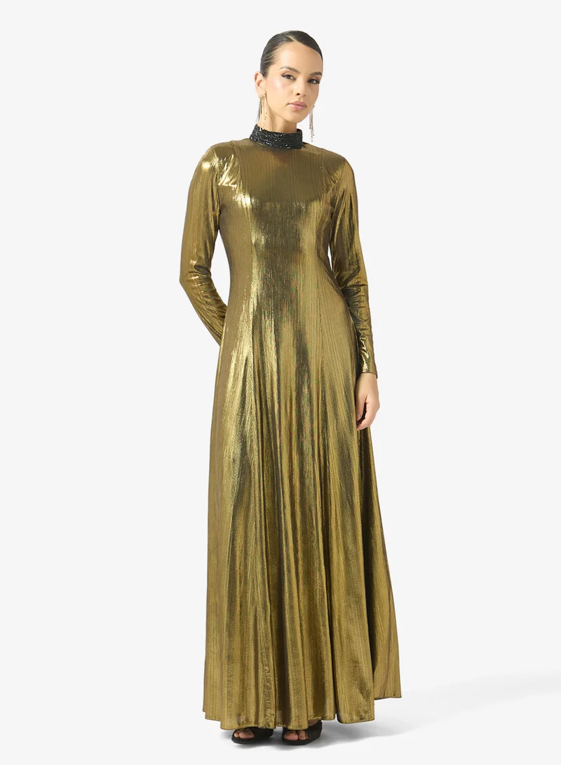 Shimmer Evening Gown