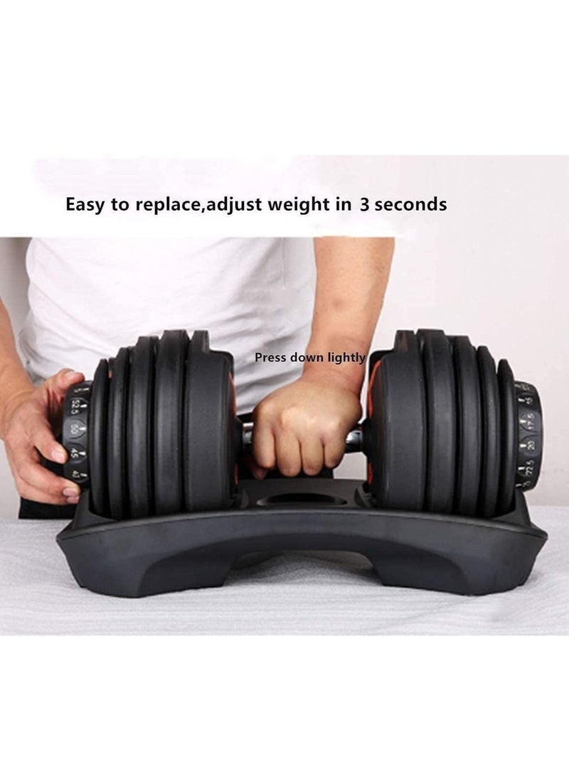 Cool Baby Style Adjustable Double Dumbbell,Comprehensive Training Equipment for Home Gym, Non-Slip Handle, Rust-Resistant  - Image 2