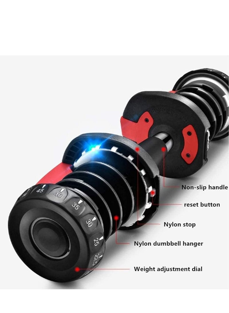 Cool Baby Style Adjustable Double Dumbbell,Comprehensive Training Equipment for Home Gym, Non-Slip Handle, Rust-Resistant  - Image 4