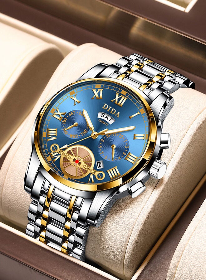 DIDA Men's Alloy Waterproof Fashion Wrist Watch 4001 -41mm - Image 2