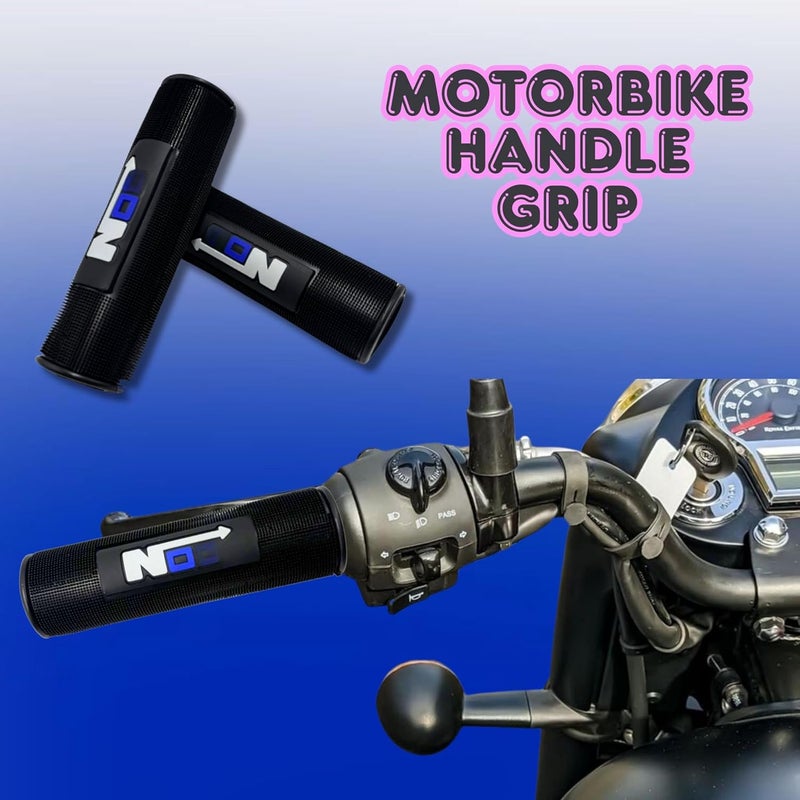 ZENITH Universal Scooty, Motorcycle Soft Rubber Handle Grip Cover & Gear Shift Cover Combo Comfort for Honda Activa,Yamaha, Bajaj, Hero (NO BLUE + GEAR SHIFT COVER 2PC) - Image 3