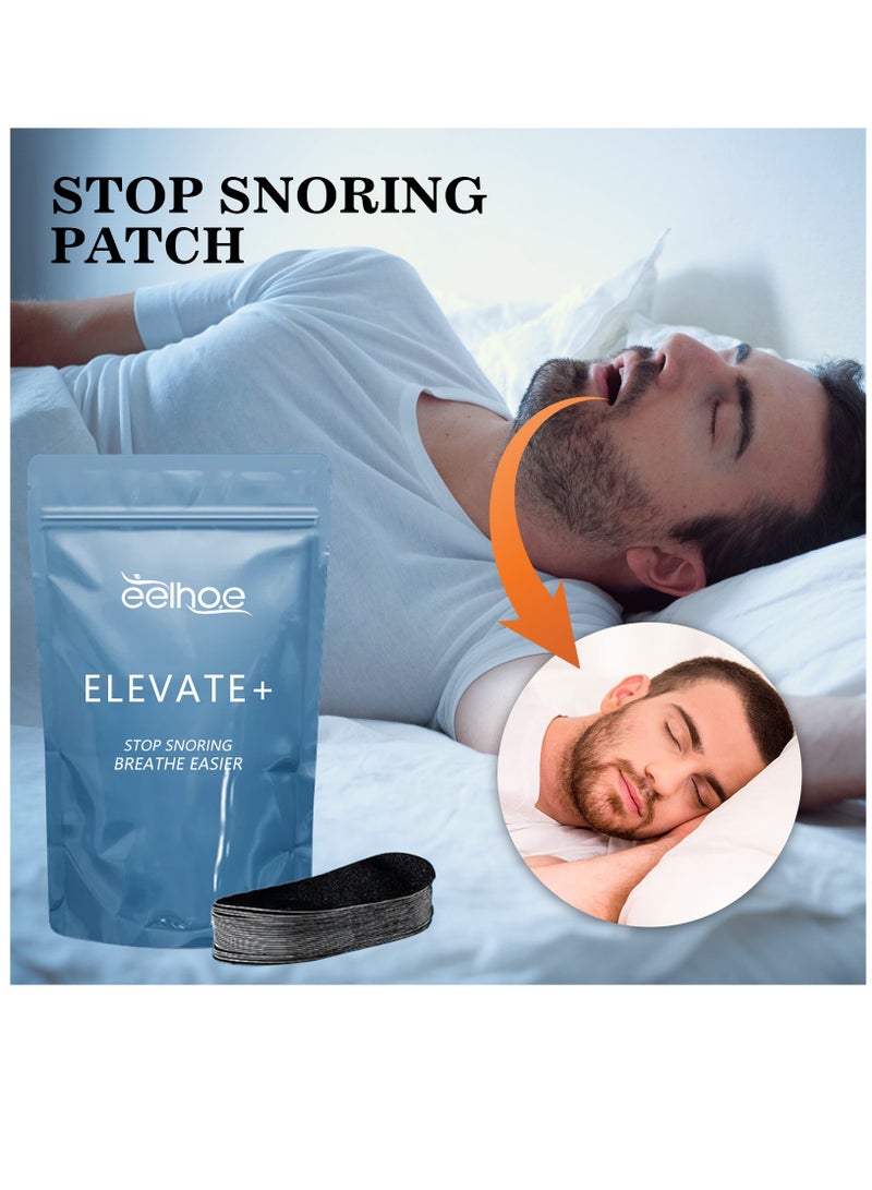 EELHOE 30Pcs Anti-Snoring Patches, Unisex Anti-Snoring Patches That Relieve Nasal Congestion,Release Air And Make Breathing Easier. - Image 1