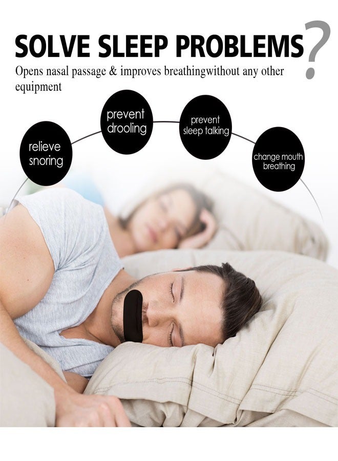 EELHOE 30Pcs Anti-Snoring Patches, Unisex Anti-Snoring Patches That Relieve Nasal Congestion,Release Air And Make Breathing Easier. - Image 5