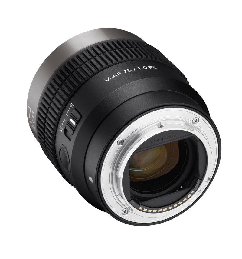 Samyang V-AF 75mm T1.9 FE Lens for Sony E (Black) - Image 3