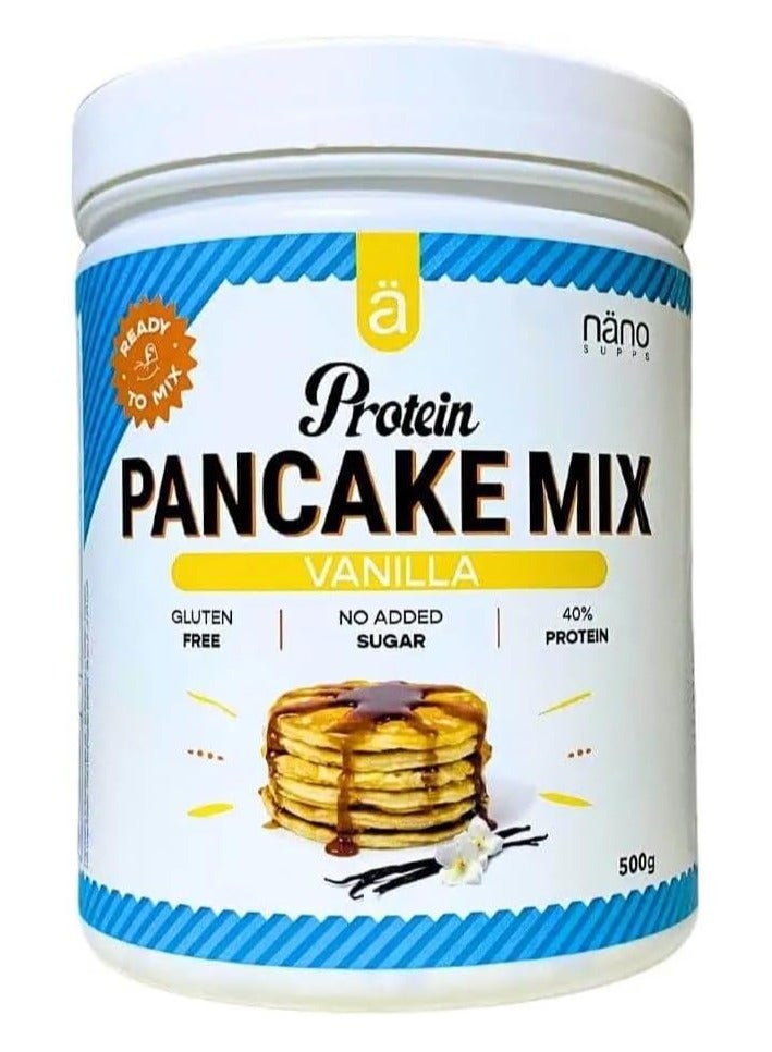 nano SUPPS Nano Sups Protein Pancake Mix Vanilla Flavor 500g - Image 1