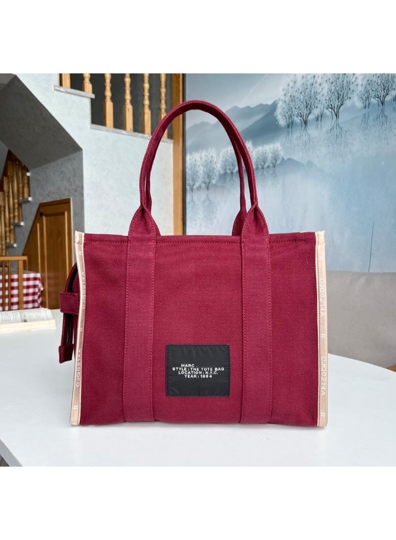 marc bag women canvas shopper bag the tote bag LARGE SIZE 41CM - Image 2