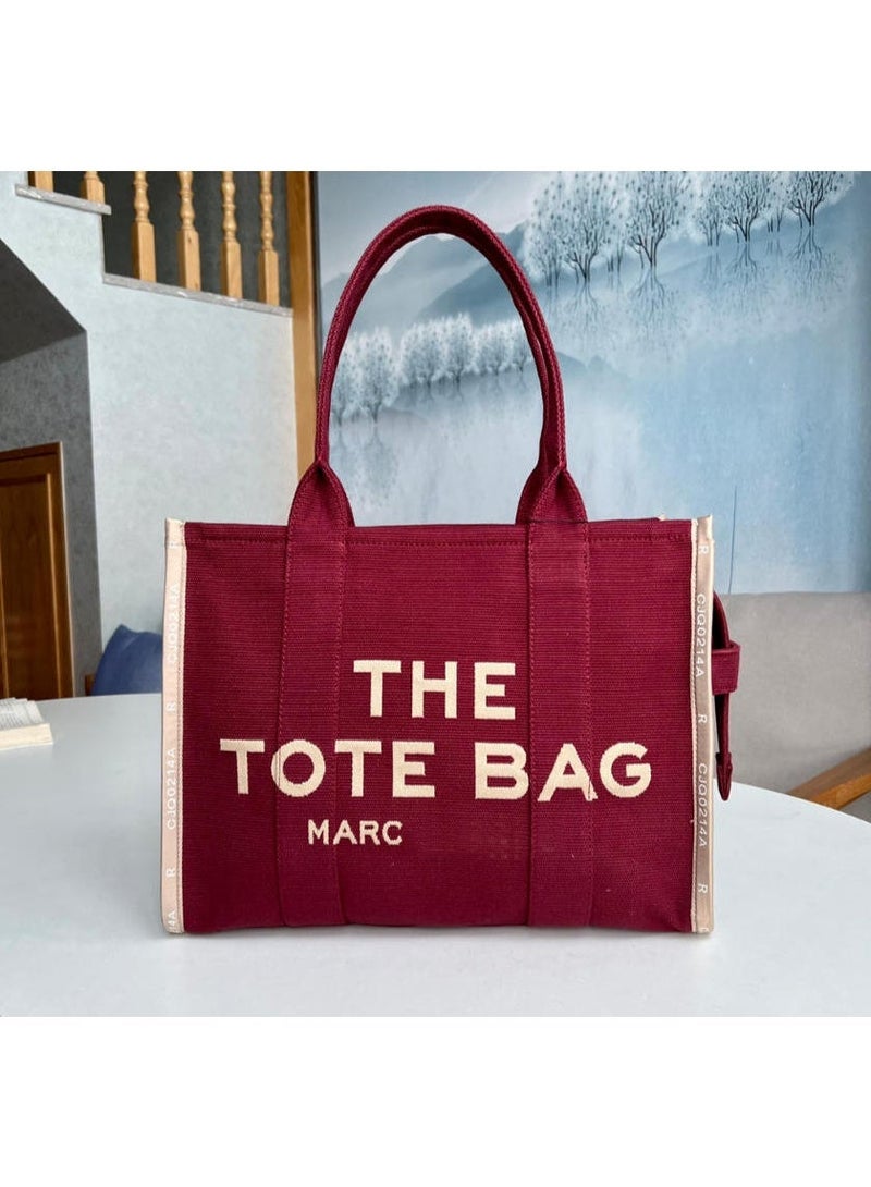 marc bag women canvas shopper bag the tote bag LARGE SIZE 41CM - Image 1