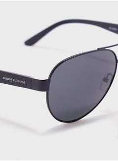 Armani Exchange 0Ax2034S Aviator Sunglasses  - Image 3