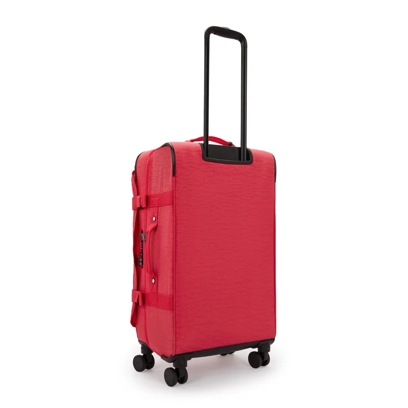 kipling Spontaneous Female Medium Wheeled Luggage - Resort Pink