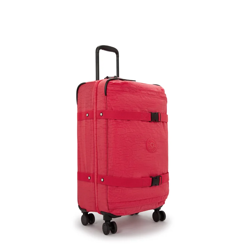 kipling Spontaneous Female Medium Wheeled Luggage - Resort Pink